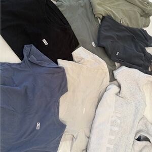 Kith Men's Sweater Collection in Black, Gray, and Green